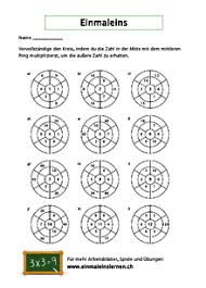 Übungsblätter für mathe ab der grundschule mit lösungen. Einmaleins Uben Mit Arbeitsblattern Zum Ausdrucken