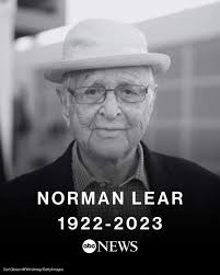Rest in peace Norman Lear. Thank you for being such a part of Gen x kids  lives. You will be missed.