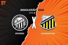 Operário-PR x Novorizontino: onde assistir, escalações e arbitragem