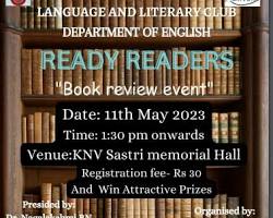 Image of Literary Club activity at Bengaluru City University
