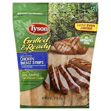 You have to order ahead of time, of course. Tyson Grilled And Ready Frozen Grilled Chicken Breast Strips 22 Oz Safeway