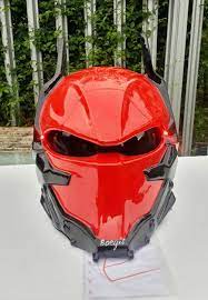 Batman Arkham Helmet Custom Motorcycle Motorcycle Helmets Cool Bike Helmets Bike Helmet