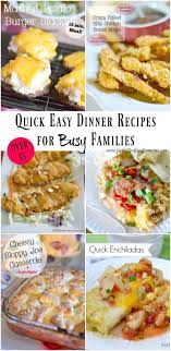 Smoothies are refreshing, tasty and highly customizable, allowing you to make options that are just as nutritious as they are delicious. Quick Easy Dinner Recipes For The Family Faith Filled Food For Moms
