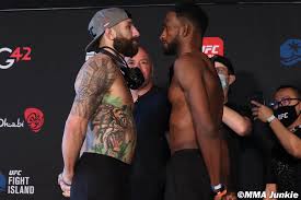 The event is headlined by houston's own derrick lewis, as he gets shot at interim heavyweight gold against france's ciryl gane. Ufc On Espn 20 Twitter Reacts To Michael Chiesa Beating Neil Magny