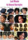 Beginner Easy Natural Hairstyles For Black Girls