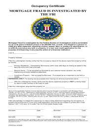 Your first step is obtaining your fbi report or fbi background check. Fbi Occupancy Certificate Fill Online Printable Fillable Blank Pdffiller
