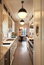While stylish kitchen will make your cooking enjoyable, and the styles can be adapted from the shape and size. Galley Kitchens Ahoy My Home Rocks Galley Kitchen Design Long Narrow Kitchen Kitchen Inspirations