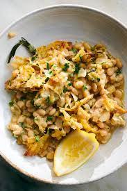 One Pan Tuna White Bean Casserole Recipe Recipe Recipes Bean Casserole Bean Recipes