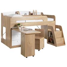 This leaves space underneath the bed which can be utilized for practical purposes. Buy Argos Home Ultimate Storage Beech Mid Sleeper Bed Frame Kids Beds