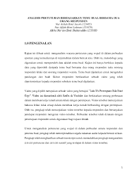Transkrip tugasan temubual tugasan kedua semester 1 tahun 1 sesi 2012 2013. Doc Analisis Perbualan Temubual A Nur Ain Shaharuddin Academia Edu
