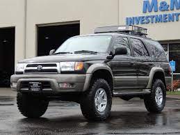 Get 1999 toyota 4runner values, consumer reviews, safety ratings, and find cars for sale near you. 1999 Toyota 4runner Limited 4wd V6 Leather Diff Lock Lifted