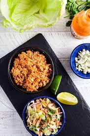 Low Carb Buffalo Chicken Lettuce Wraps Recipe Healthy Delicious