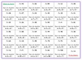 jeu table d addition tables aides exercices maths multiplication division tables de teaching math education math elementary math