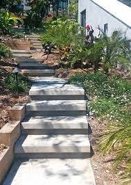Custom Steps Outdoor Stairs House Landscape Concrete Steps