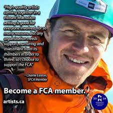 Become a member of the FCA⁠ ⁠ Members of the Federation of Canadian Artists  receive a number of benefits including:⁠ ⁠ -Access to exclusive exhibition  opportunities⁠ -Promotion and use of our sales