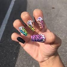15 a pop of red. 25 Unique Cheetah And Leopard Nail Designs To Try