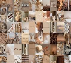 100 PCS Nude Aesthetic Wall Collage Beige Aesthetic Wall - Etsy