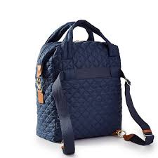 The daily convertible backpack is crafted from beautifully soft leather with a pebbled texture and lined with soft linen. Quilted Convertible Backpack Mark And Graham