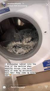 Dishwasher Tablets In The Washing Machine Household Cleaning Tips Dishwasher Tablets House Cleaning Tips
