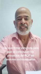 Solicitud para Firmar Nota sobre Proyectos del ROP