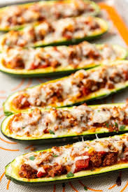 Beef Stuffed Zucchini Boats Low Carb Easy Peasy Meals Recipe Zucchini Boats Recipes Zucchini Boat Recipes