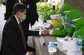 The indonesian government have introduced measures designed to stop the spread of covid during the mudik period by limiting travel and increasing testing. Asec Completes Second Round Of Covid 19 Tests Supported By Indonesia Asean One Vision One Identity One Community