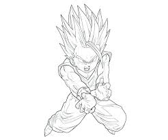 Dragon ball z art book. Dragon Ball Z Coloring Pages Gohan Coloring And Drawing