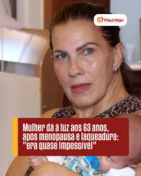 Com dois filhos de 40 e 42 anos, a aposentada Beatriz Barbara decidiu que  queria engravidar novamente e deu à luz aos 63 anos, mesmo tendo passado  por uma laqueadura e menopausa.