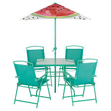 Watermelon 6 Piece Patio Set Home Garden George Outdoor Furniture Sets Patio Set George Home