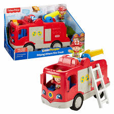 Fisher Price Little People Helping Others Fire Truck Samko Miko Toy Warehouse