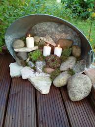 Deko ideen für jeden bereich in der wohnung. Zinkwanne Terassendeko Garten Garten Deko Garten Ideen