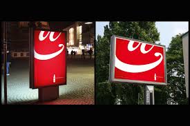 Even though there is the short message in smaller font, the larger font will make a deeper impression in the audience. Coca Cola Open Happiness