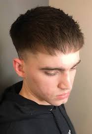 The caesar cut is a hairstyle with brief, vertically directly cut bangs. 40 Trendy Caesar Haircuts For Men Recommended By Top Barbers