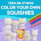 Teen De-Stress: Color Your Own Squishies event image