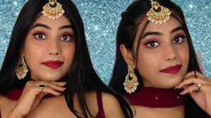 Wedding Guest Makeup look with new products// Affordable products //  Akanksha soni