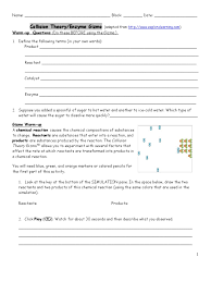 Whether you are looking for essay, coursework, research, or term paper help, or with any other assignments, it is no problem for us. Enzymes Gizmo Student Sheet Catalysis Chemical Reactions