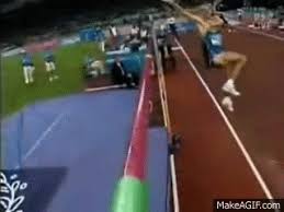 The axel jump is the most studied jump in figure skating. 2004 Olympics Men S High Jump 1st Stefan Holm On Make A Gif
