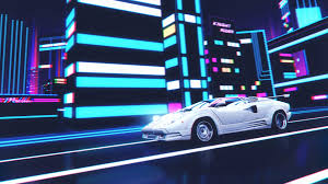 Countach In The Neon City 4k Wallpaper Cyberpunk aesthetic desktop wallpapers wallpaper cave.