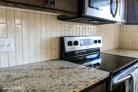 install subway tile backsplash diy