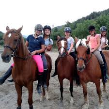 In fact, one of the emblems of spain is a proud male rider astride a huge, white andalusian horse, its short, powerful neck arched and its forelegs thrown 'artificially' high as it moves forward. Horse Riding Camp Horse Riding And Language Summer Camps In Spain