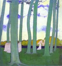 The beech tree belongs to the family fagaceae, with species native to europe, asia and north america. Landscape With Green Trees Or Beech Trees In Kerduel Denis Maurice Wikioo Org The Encyclopedia Of Fine Arts
