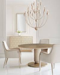 Faux crystal accents make a focal point that. Champagne Dining Room Furniture Horchow Com