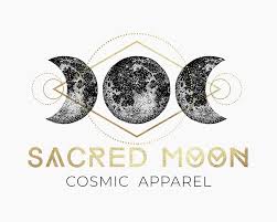 Boho Moon Logo Sacred Geometry Premade Logo Bohemian Cosmic Logo Mystic Gold Logo Design Astrology Logo Apothecary Witch Logo Crystal Gold Logo Design Mystic Logo Moon Logo