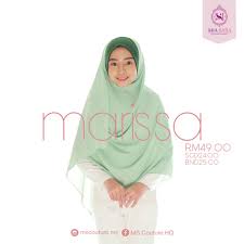 Hari ni mia nak kenalkan handsocks dari @hananur_hq. Mia Sara Marissa Instant Shawl Mint Green Shopee Malaysia