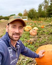 I went to visit the pumpkin patch at Rockscape this morning. I was  surprised at how many different sizes, colour and variety there was. It  will open to the public this weekend