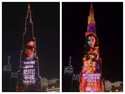 The burj khalifa, known as the burj dubai prior to its inauguration in 2010, is a skyscraper in dubai, united arab emirates. After Shah Rukh Khan Wonder Woman Star Gal Gadot Lights Up Burj Khalifa Tower In Dubai English Movie News Times Of India