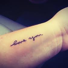 Smalltattoosforgirls On Instagram Love You Wristtattoo Tattoo Tattoos Smalltattoosforgirls Ink Tattoo Love Yourself Tattoo Small Girl Tattoos Tattoos