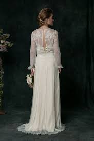 Vt6310 Long Sleeve Edwardian Inspired Wedding Dress Wedding Dresses Uk Wedding Dress Long Sleeve Wedding Dresses