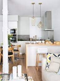 descubre como integrar la cocina al salon cuisine ouverte sur salon amenagement petit salon cuisine appartement