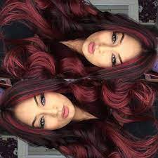 Meint ihr das ganze könnte zu knall roten haaren passen? Rot Schwarze Haare Fresh Die Besten 25 Schwarze Haare Rote Strahnen Ideen Auf Schwarze Haare Rote Strahnen Haare Rotbraun Haare